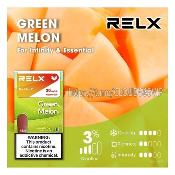 [RELX POD] GREEN MELON