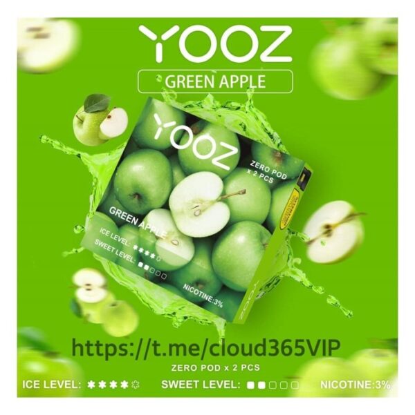 [YOOZ POD] GREEN APPLE