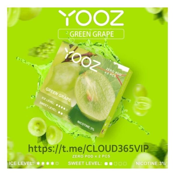 [YOOZ POD] GREEN GRAPES