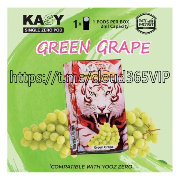 [YOOZ KASY POD] GREEN GRAPE