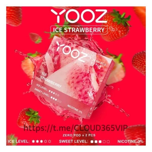 [YOOZ POD] STRAWBERRY ICE