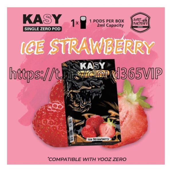 [YOOZ KASY POD] ICE STRAWBERRY