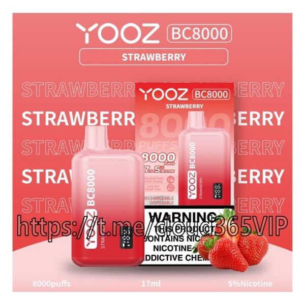 [YOOZ BC 8000] STRAWBERRY