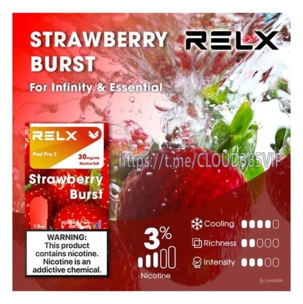 [RELX POD] STRAWBERRY BURST