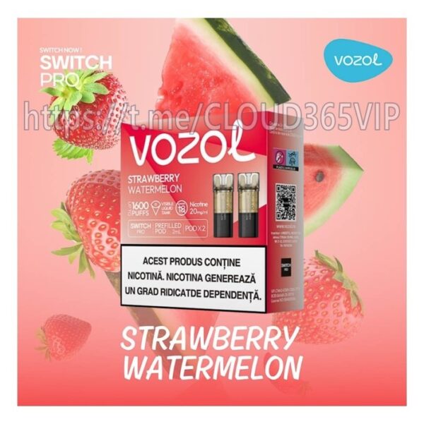 [VOZOL POD] STRAWBEERY WATERMELON