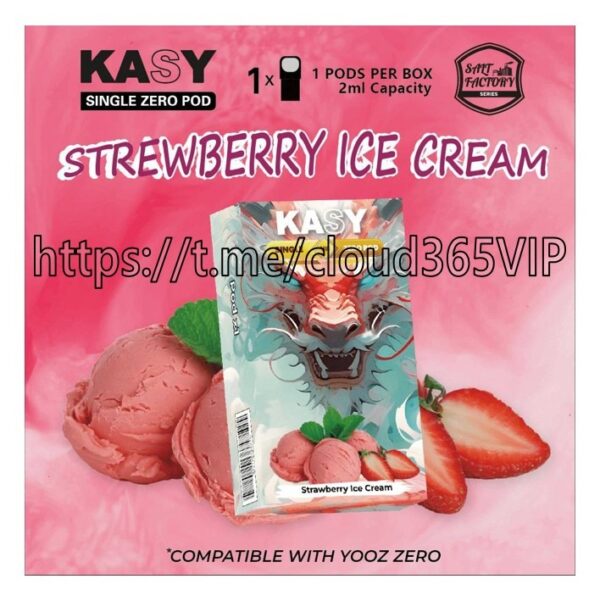 [YOOZ KASY POD] STRAWBERRY ICE CREAM