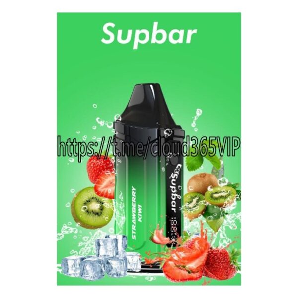 [SUPBAR 15000] STRAWBERRY KIWI ICE