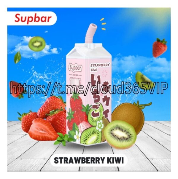 [SUPBAR JUICE BOX 10000] STRAWBERRY KIWI