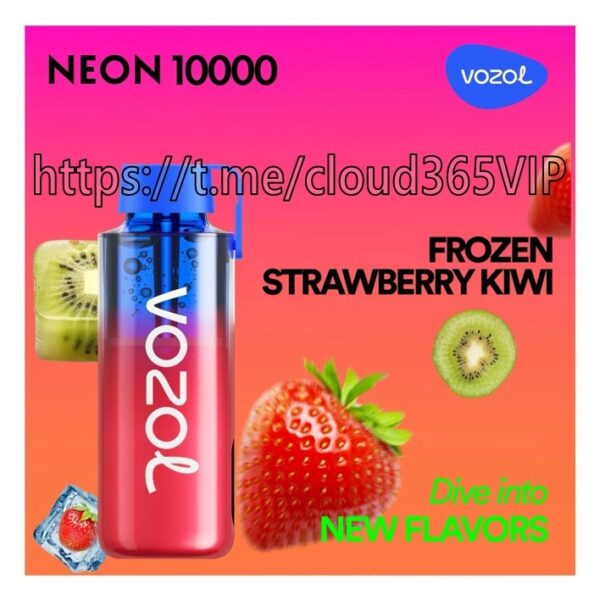 [VOZOL NEON 10000] STRAWBERRY KIWI