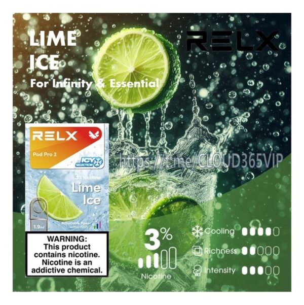 [RELX POD] LIME ICE