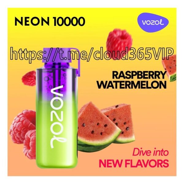 [VOZOL NEON 10000] RASPBERRY WATERMELON