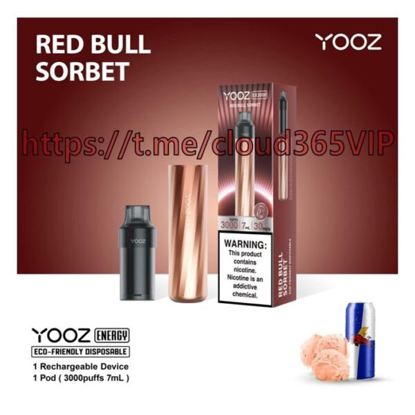 [YOOZ 3000 MACHINE] RED BULL SORBET KIT