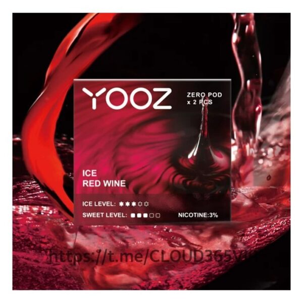 [YOOZ POD] RED WINE ICE