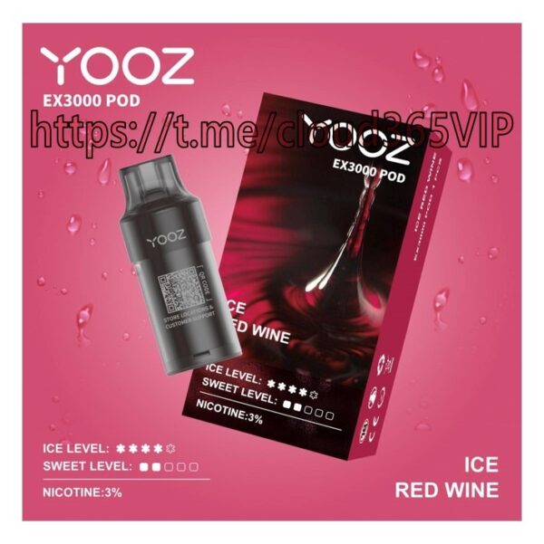 [YOOZ 3000 POD] RED WINE ICE