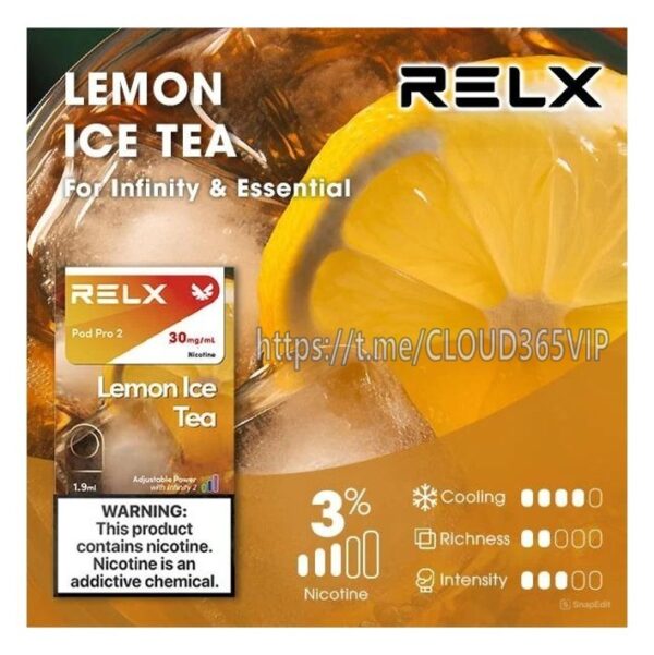 [RELX POD] LEMON ICE TEA