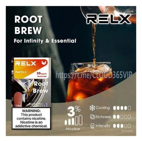 [RELX POD] ROOT BREW