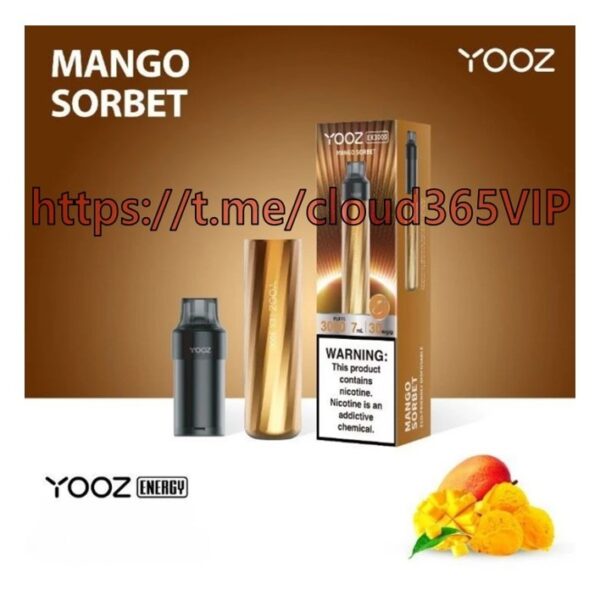 [YOOZ 3000 MACHINE] MANGO SORBET KIT