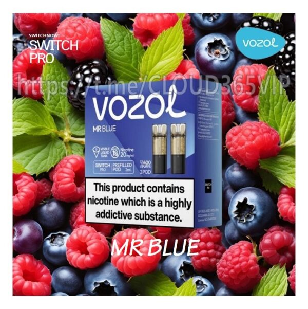 [VOZOL POD] MR BLUE