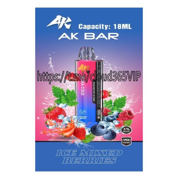 [AK Ultracool 15000] ICE MIX BERRY