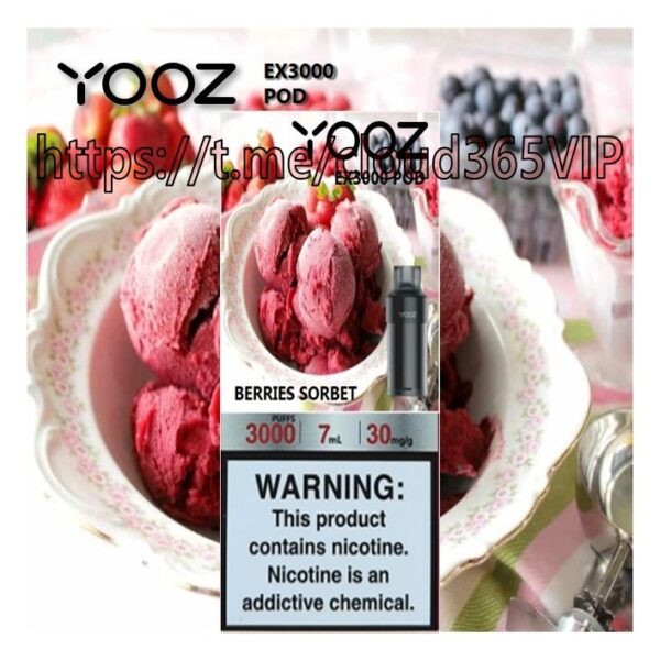 [YOOZ 3000 POD] BERRIES SORBET