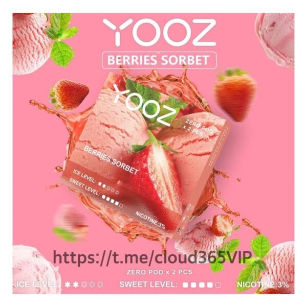 [YOOZ POD] BERRY SHERBET