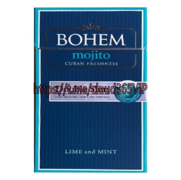 [TAX FREE] BOHEM MOJUTO MENTHOL SLIM