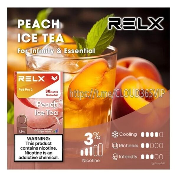 [RELX POD] PEACH ICE TEA