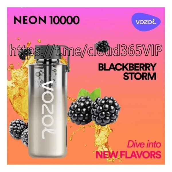 [VOZOL NEON 10000] BLACKBERRY STORM