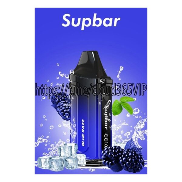 [SUPBAR 15000] BLUE RAZZ ICE