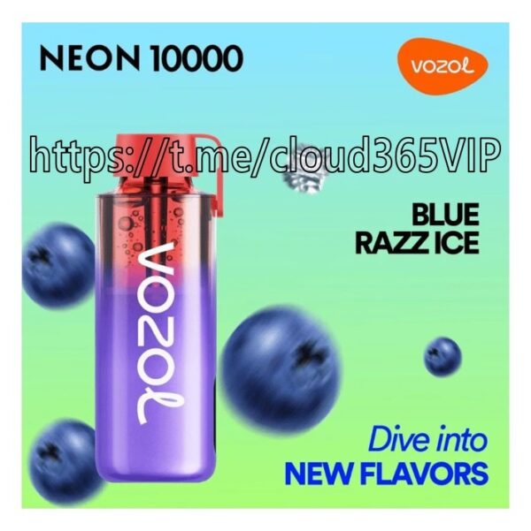 [VOZOL NEON 10000] BLUERAZZ IEC