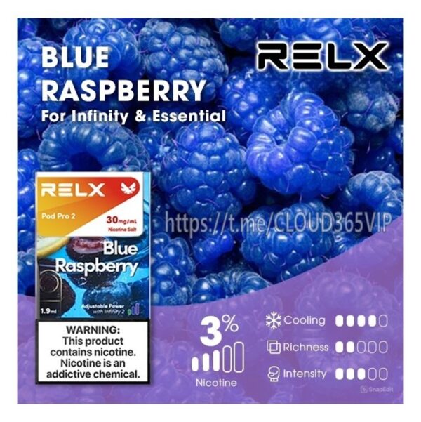 [RELX POD] BLUE RASPBERRY