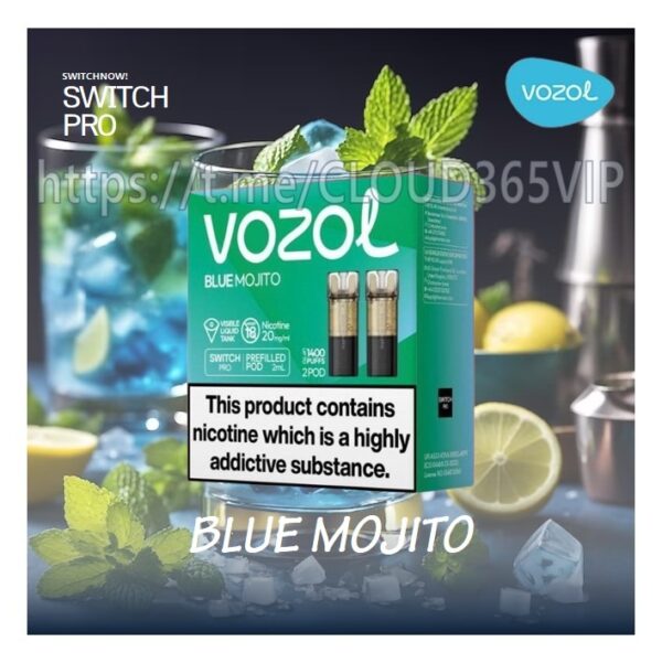 [VOZOL POD] BLUE MOJITO