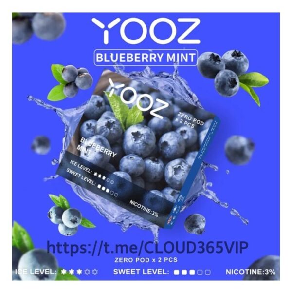 [YOOZ POD] BLUEBERRY MINT