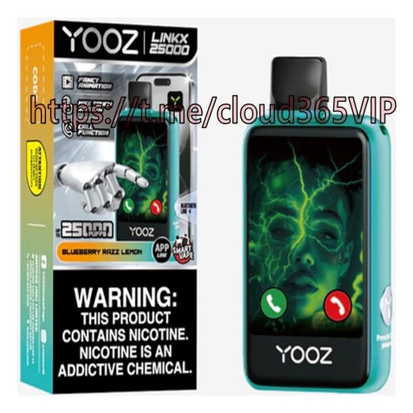 [YOOZ LINKX 25000 SMART] BLUEBERRY RAZZ LEMON