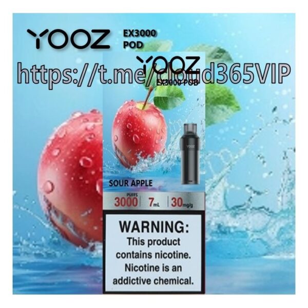 [YOOZ 3000 POD] SOUR APPLE