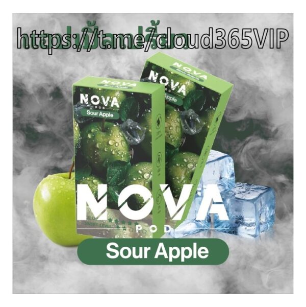 [YOOZ NOVA POD] SOUR APPLE