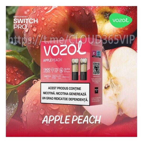 [VOZOL POD] APPLE PEACH