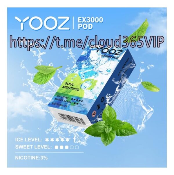 [YOOZ 3000 POD] SOUL MENTHOL