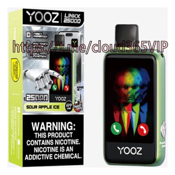 [YOOZ LINKX 25000 SMART] SOUR APPLE