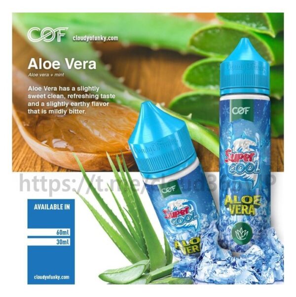 [SUPER 30ML/35MG-PG60/VG40] ALOE VERA