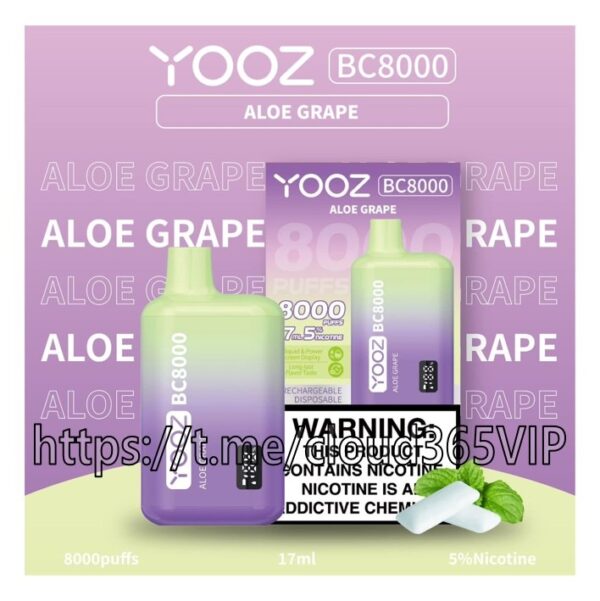 [YOOZ BC 8000] ALOE GRAPE