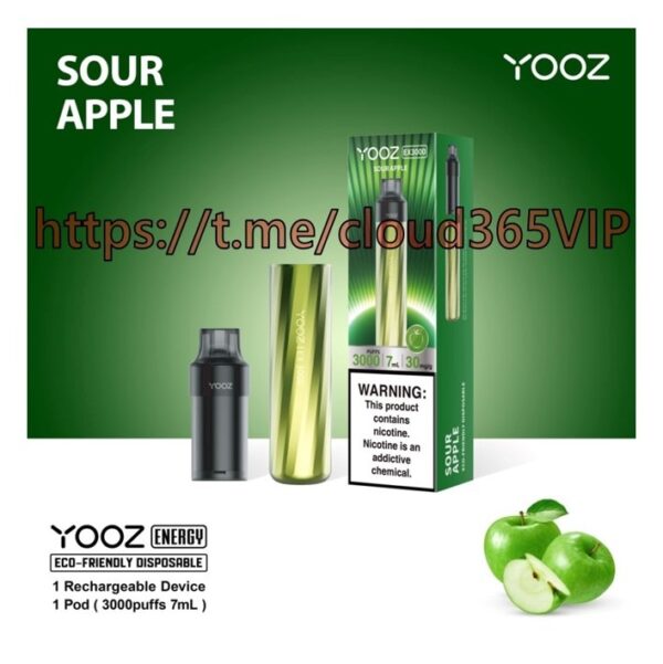 [YOOZ 3000 MACHINE] SOUR APPLE KIT