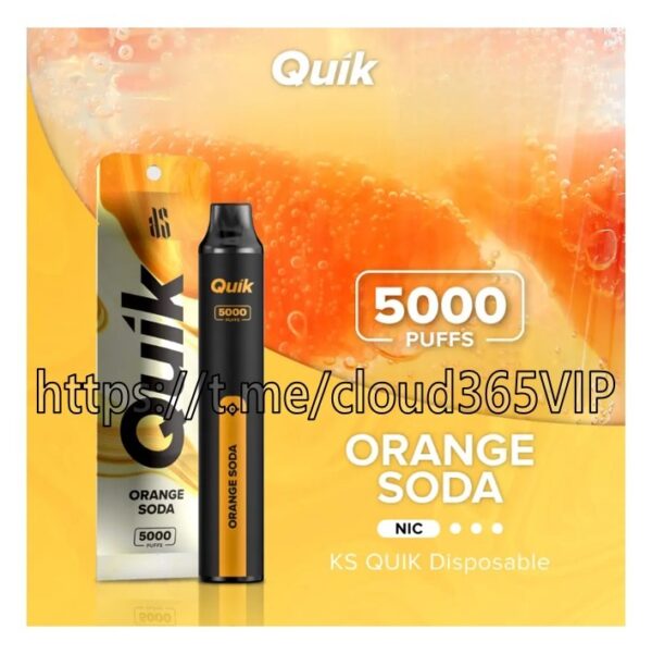 [QUIK 5000] ORANGE SODA