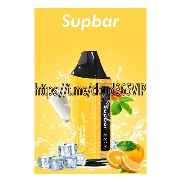 [SUPBAR 15000] ORANGE YOGURT