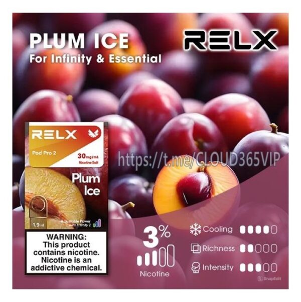 [RELX POD] PLUM ICE