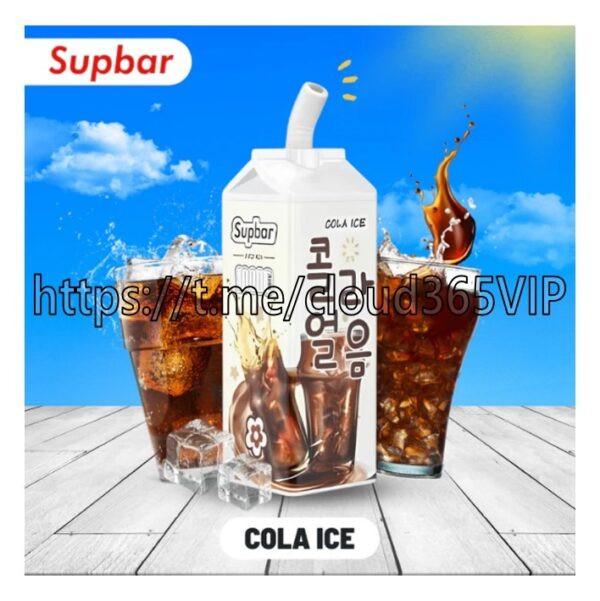 [SUPBAR JUICE BOX 10000] COLA ICE