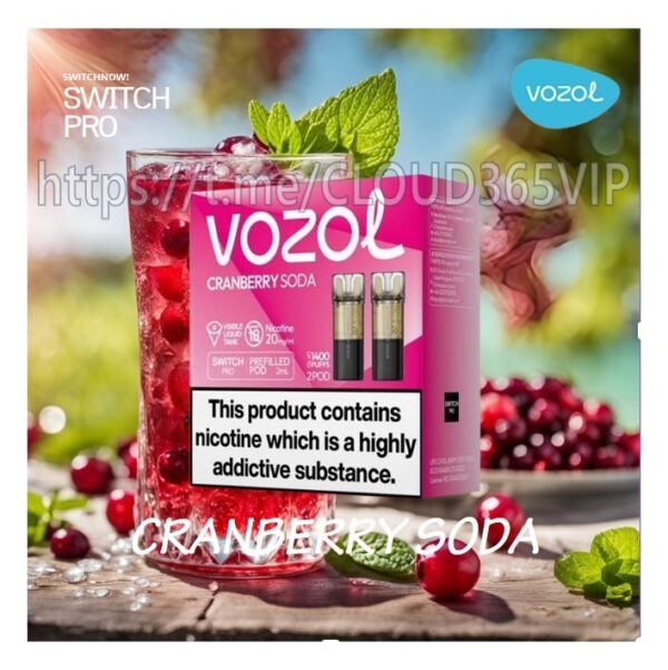 [VOZOL POD] CRANBERRY SODA