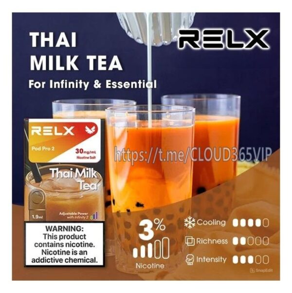 [RELX POD] THAI MILK TEA