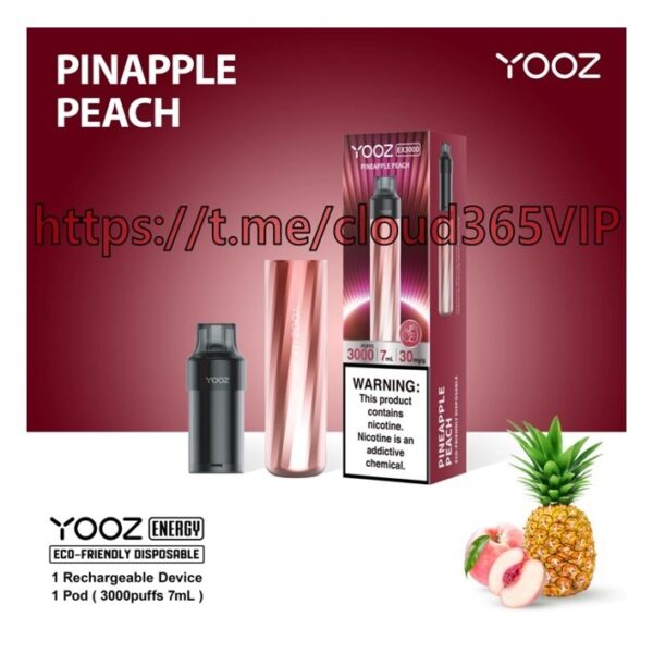 [YOOZ 3000 MACHINE] PINAPPLE PEACH KIT