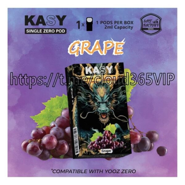 [YOOZ KASY POD] GRAPE ICE